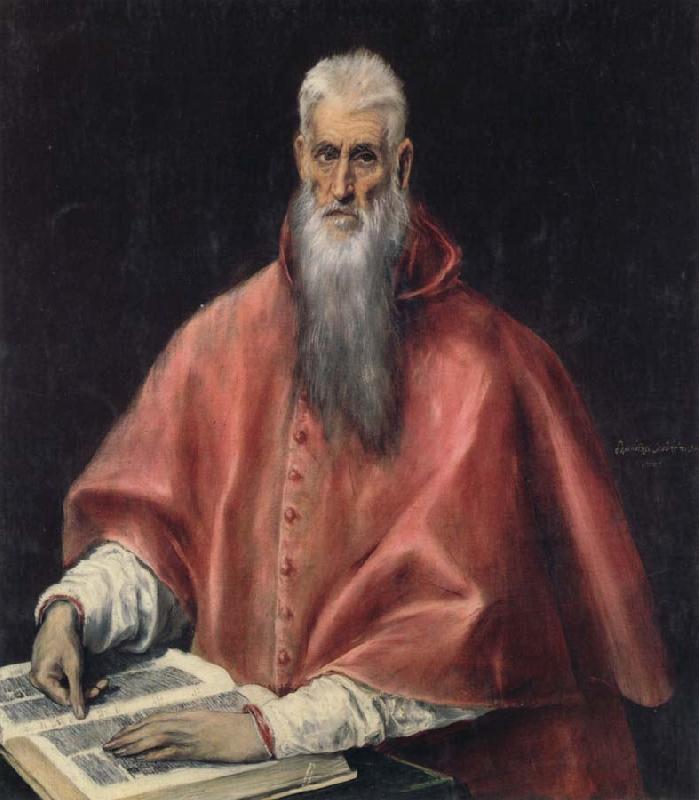 El Greco St.Jerome oil painting picture